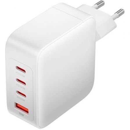Cargador Gan de Pared Vention FEIW0-EU/ 3xUSB Tipo-C + Cable USB Tipo-C/ 1xUSB/ 140W Cargador Gan de Pared Vention FEIW0-EU/ 3xUSB Tipo-C + Cable USB Tipo-C/ 1xUSB/ 140W