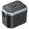 Cargador de Pared Universal Vention FJCB0/ Toma de Corriente Universal/ 1xUSB Tipo-C/ 2xUSB/ 20W Cargador de Pared Universal Vention FJCB0/ Toma de Corriente Universal/ 1xUSB Tipo-C/ 2xUSB/ 20W