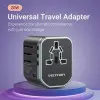 Cargador de Pared Universal Vention FJCB0/ Toma de Corriente Universal/ 1xUSB Tipo-C/ 2xUSB/ 20W Cargador de Pared Universal Vention FJCB0/ Toma de Corriente Universal/ 1xUSB Tipo-C/ 2xUSB/ 20W