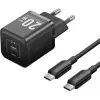 Cargador Gan de Pared Vention TZ-FEPB0-EU-01/ 1xUSB Tipo-C + Cable USB Tipo-C/ 20W Cargador Gan de Pared Vention TZ-FEPB0-EU-01/ 1xUSB Tipo-C + Cable USB Tipo-C/ 20W