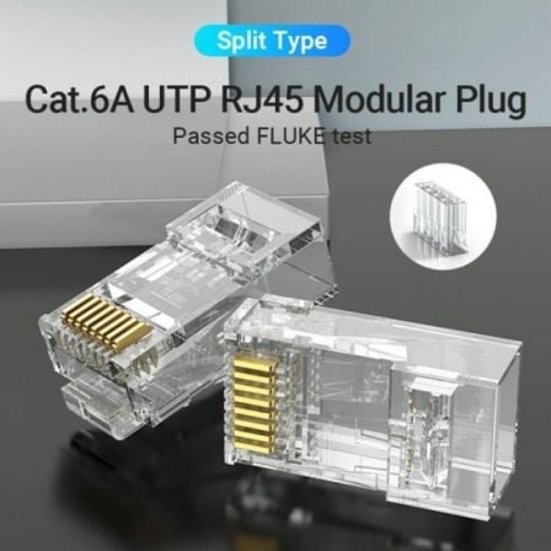 Conector RJ45 IDGR0-10/ Cat.6A UTP/ 10 uds Conector RJ45 IDGR0-10/ Cat.6A UTP/ 10 uds