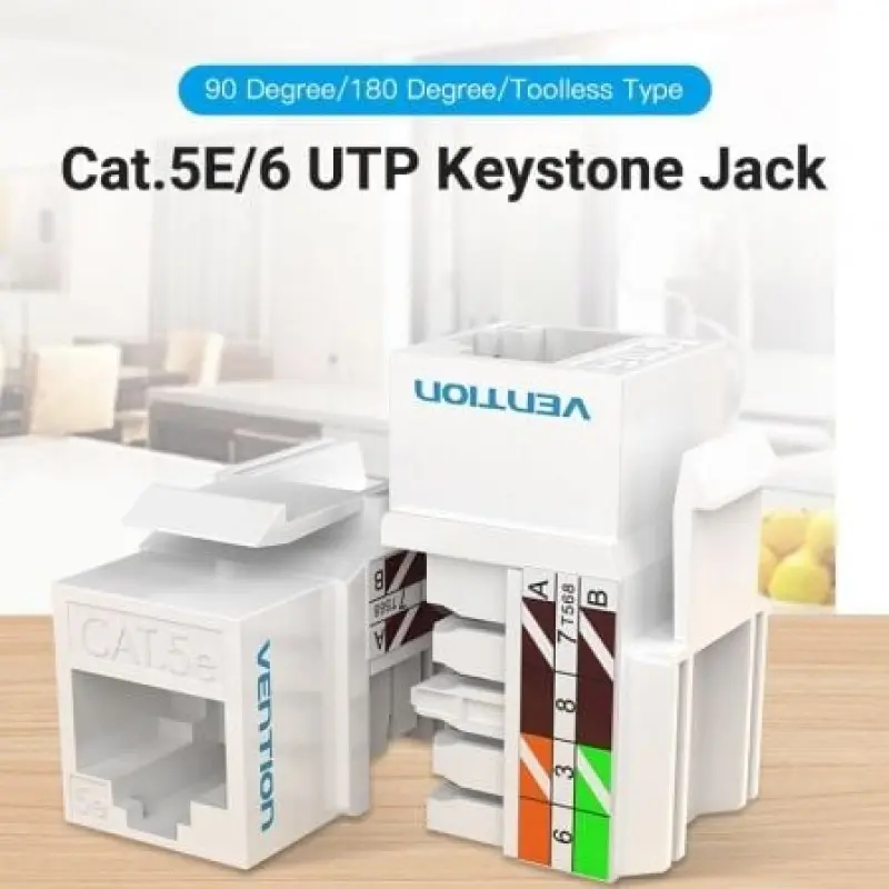 Conector RJ45 Vention IPFW0 Cat.6 UTP Conector RJ45 Vention IPFW0 Cat.6 UTP