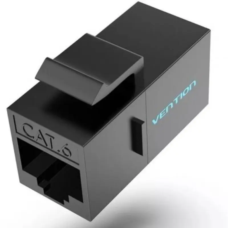 Conector RJ45 Vention IPGB0 Cat6 UTP/ Negro Conector RJ45 Vention IPGB0 Cat6 UTP/ Negro