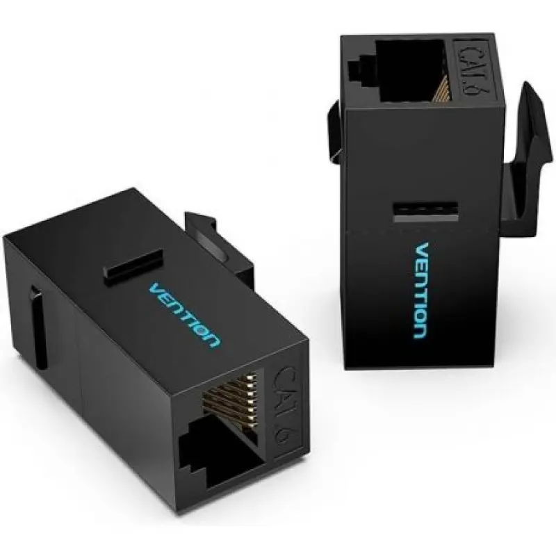 Conector RJ45 Vention IPGB0 Cat6 UTP/ Negro Conector RJ45 Vention IPGB0 Cat6 UTP/ Negro