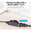 Conector RJ45 Vention IPGB0 Cat6 UTP/ Negro Conector RJ45 Vention IPGB0 Cat6 UTP/ Negro