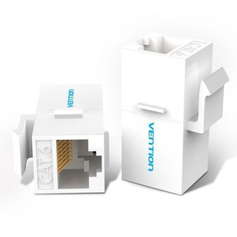 Conector RJ45 Vention IPGW0-5 Cat6 UTP/ 5 uds/ Blanco Conector RJ45 Vention IPGW0-5 Cat6 UTP/ 5 uds/ Blanco
