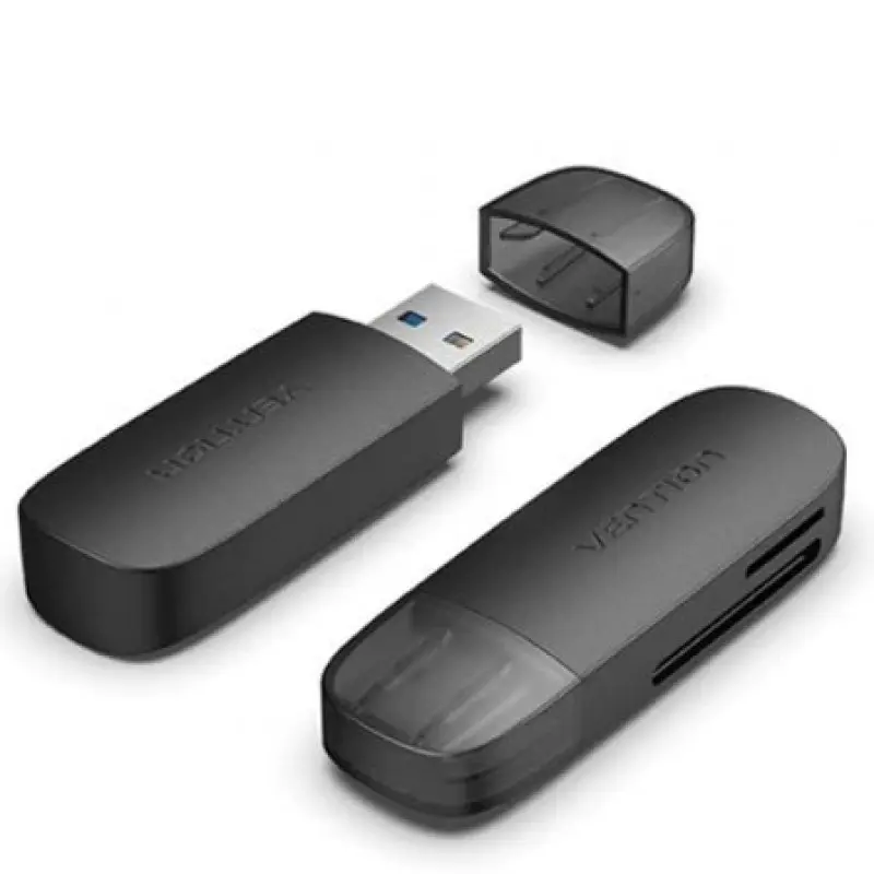 Lector de Tarjetas Externo Vention CLEB0/ USB 2.0 Lector de Tarjetas Externo Vention CLEB0/ USB 2.0