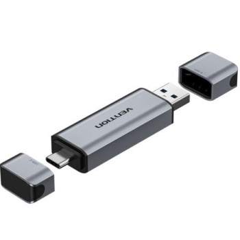 Lector de Tarjetas Externo Vention CLLH0/ USB 3.0/ USB Tipo-C Lector de Tarjetas Externo Vention CLLH0/ USB 3.0/ USB Tipo-C