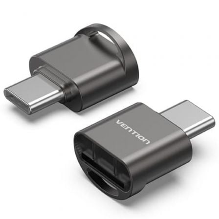 Lector de Tarjetas Externo Vention CLMH0/ USB Tipo-C Lector de Tarjetas Externo Vention CLMH0/ USB Tipo-C