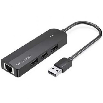 Docking USB 2.0 Vention CHPBB/ 3xUSB/ 1xMicro USB PD/ 1xRJ45/ Negro Docking USB 2.0 Vention CHPBB/ 3xUSB/ 1xMicro USB PD/ 1xRJ45/ Negro
