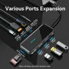 Docking USB Tipo-C Vention TFLHB/ 1xHDMI 4K/ 3xUSB/ 1xRJ45/ 1xLector de Tarjetas/ 1xTRRS 3.5/ 1xUSB Tipo-C PD/ Gris Docking USB Tipo-C Vention TFLHB/ 1xHDMI 4K/ 3xUSB/ 1xRJ45/ 1xLector de Tarjetas/ 1xTRRS 3.5/ 1xUSB Tipo-C PD/ Gris