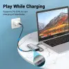 Docking USB Tipo-C Vention TGRHB/ 3xUSB/ 1xLector Tarjetas/ 1xUSB Tipo-C PD/ Gris Docking USB Tipo-C Vention TGRHB/ 3xUSB/ 1xLector Tarjetas/ 1xUSB Tipo-C PD/ Gris