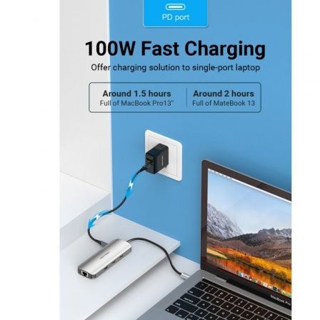 Docking USB Tipo-C Vention TOKHB/ 1xHDMI/ 3xUSB/ 1xUSB Tipo-C PD/ 1xRJ45/ 1xLector Tarjetas SD y MicroSD/ Gris Docking USB Tipo-C Vention TOKHB/ 1xHDMI/ 3xUSB/ 1xUSB Tipo-C PD/ 1xRJ45/ 1xLector Tarjetas SD y MicroSD/ Gris