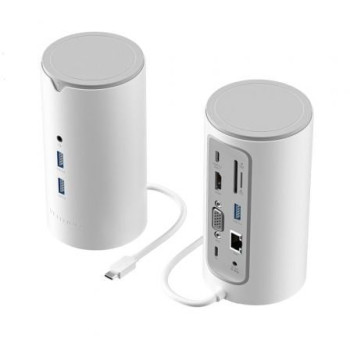 Docking USB Tipo-C Vention TPHWC/ 1xVGA/ 1xHDMI/ 3xUSB/ 1xUSB Tipo-C PD/ 1xUSB Tipo-C/ 1xRJ45/ 1xAudio/ 1xLector Tarjetas SD/ Blanco Docking USB Tipo-C Vention TPHWC/ 1xVGA/ 1xHDMI/ 3xUSB/ 1xUSB Tipo-C PD/ 1xUSB Tipo-C/ 1xRJ45/ 1xAudio/ 1xLector Tarjetas SD/ Blanco