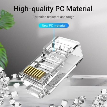 Conector RJ45 Vention IDBR0-50/ Cat.5e/ 50 uds Conector RJ45 Vention IDBR0-50/ Cat.5e/ 50 uds