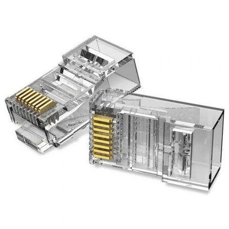 Conector RJ45 Vention IDDR0-10/ Cat.6/ 10 uds Conector RJ45 Vention IDDR0-10/ Cat.6/ 10 uds