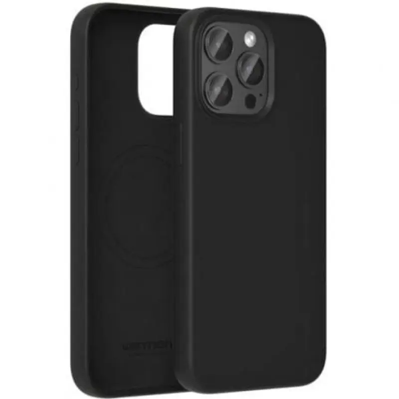 Funda Silicona con Magsafe Vention KUEB0-40/ Compatible con iPhone 14 Pro Max/ Negra Funda Silicona con Magsafe Vention KUEB0-40/ Compatible con iPhone 14 Pro Max/ Negra