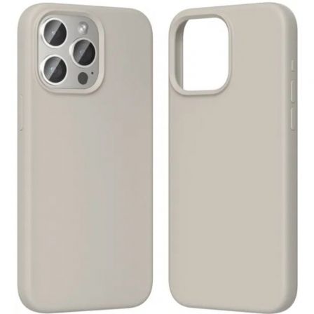 Funda Silicona con Magsafe Vention KUFM0-10/ Compatible con iPhone 15/ Gris Grava Funda Silicona con Magsafe Vention KUFM0-10/ Compatible con iPhone 15/ Gris Grava