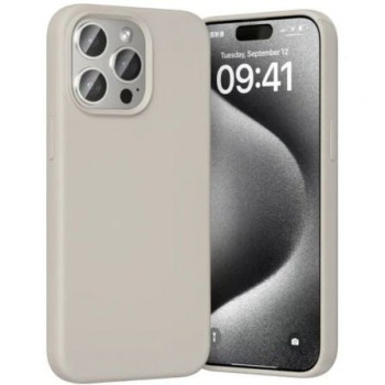 Funda Silicona con Magsafe Vention KUFM0-20/ Compatible con iPhone 15 Plus/ Gris Grava Funda Silicona con Magsafe Vention KUFM0-20/ Compatible con iPhone 15 Plus/ Gris Grava
