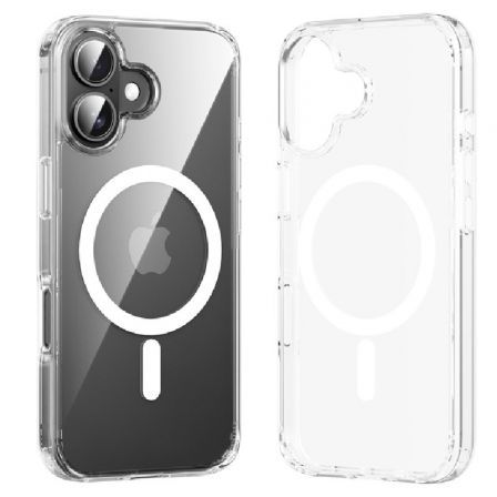 Funda Dura con Magsafe Vention KUGT0-30/ Compatible con iPhone 16 Pro/ Transparente Funda Dura con Magsafe Vention KUGT0-30/ Compatible con iPhone 16 Pro/ Transparente