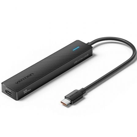 Hub USB Tipo-C 3.2 Vention CHYBB/ 2xUSB Tipo-C 3.2/ 2xUSB 3.2/ 1xUSB Tipo-C/ 15cm Hub USB Tipo-C 3.2 Vention CHYBB/ 2xUSB Tipo-C 3.2/ 2xUSB 3.2/ 1xUSB Tipo-C/ 15cm
