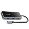 Hub USB Tipo-C Vention TFDHB/ 4xUSB/ 1xUSB Tipo-C PD/ Gris Hub USB Tipo-C Vention TFDHB/ 4xUSB/ 1xUSB Tipo-C PD/ Gris