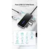 Hub USB Tipo-C Vention TFDHB/ 4xUSB/ 1xUSB Tipo-C PD/ Gris Hub USB Tipo-C Vention TFDHB/ 4xUSB/ 1xUSB Tipo-C PD/ Gris
