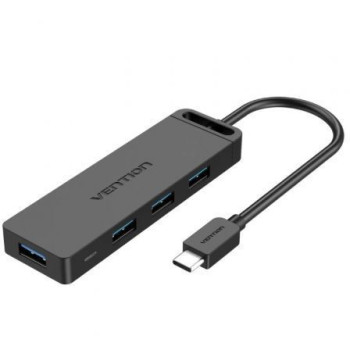 Hub USB Tipo-C Vention TGKBD/ 4xUSB/ 1xMicroUSB PD/ 50cm Hub USB Tipo-C Vention TGKBD/ 4xUSB/ 1xMicroUSB PD/ 50cm