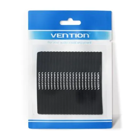 Tira Organizadora de Cables Vention ZJBB0-20/ 11cm/ Pack de 20 Tira Organizadora de Cables Vention ZJBB0-20/ 11cm/ Pack de 20