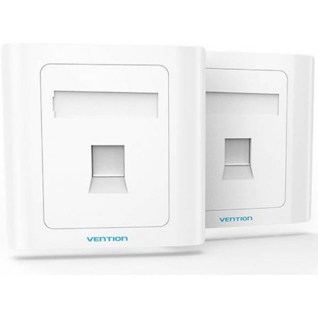 Placa de Pared Tipo 86 Vention IFAW0/ 1 Puerto RJ45 Placa de Pared Tipo 86 Vention IFAW0/ 1 Puerto RJ45