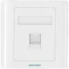 Placa de Pared Tipo 86 Vention IFAW0/ 1 Puerto RJ45
