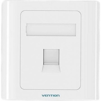 Placa de Pared Tipo 86 Vention IFAW0/ 1 Puerto RJ45 Placa de Pared Tipo 86 Vention IFAW0/ 1 Puerto RJ45