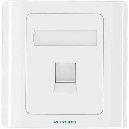 Placa de Pared Tipo 86 Vention IFAW0/ 1 Puerto RJ45 Placa de Pared Tipo 86 Vention IFAW0/ 1 Puerto RJ45