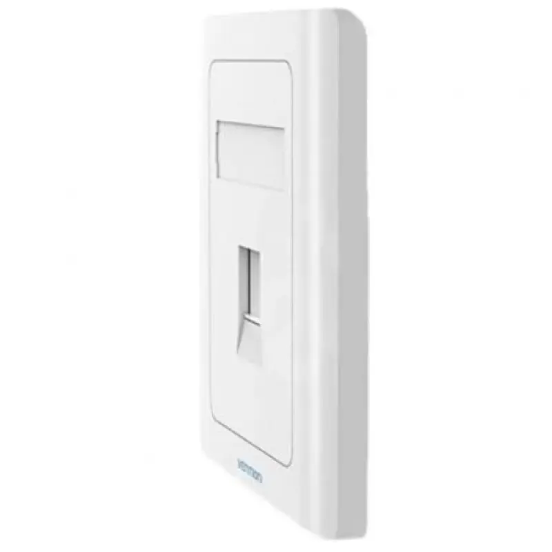 Placa de Pared Tipo 86 Vention IFAW0/ 1 Puerto RJ45 Placa de Pared Tipo 86 Vention IFAW0/ 1 Puerto RJ45