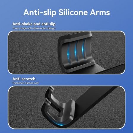 Soporte de Smartphone para Coche Vention KCLB0/ Negro Soporte de Smartphone para Coche Vention KCLB0/ Negro