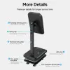 Soporte para Smartphone/Tablet Vention KCQB0/ Negro Soporte para Smartphone/Tablet Vention KCQB0/ Negro