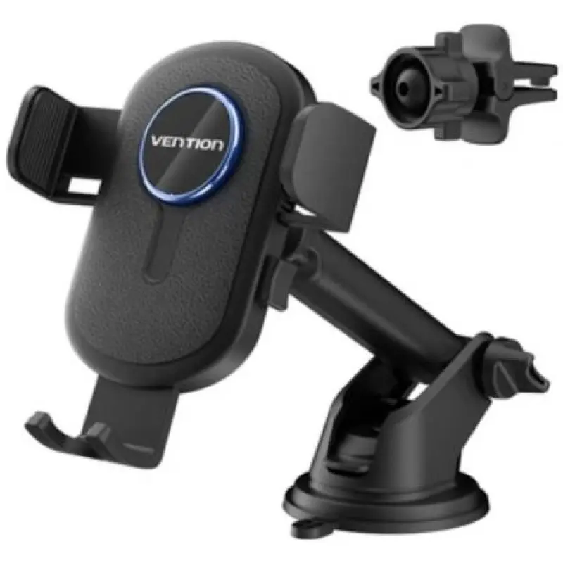 Soporte de Smartphone para Coche Vention KSBB0/ Negro Soporte de Smartphone para Coche Vention KSBB0/ Negro
