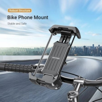 Soporte de Smartphone para Bici Vention KSFB0/ Negro Soporte de Smartphone para Bici Vention KSFB0/ Negro