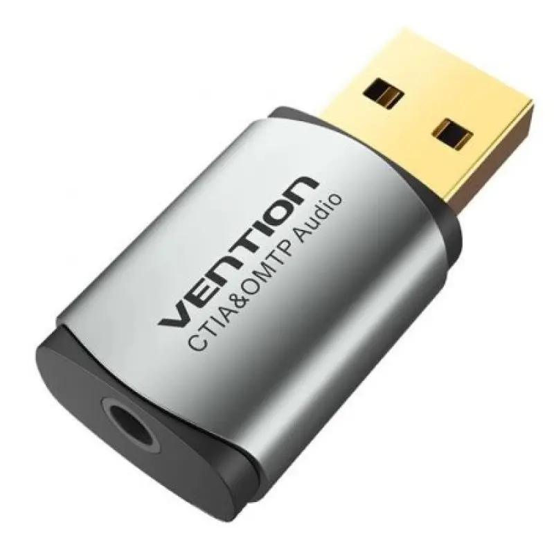 Tarjeta de Sonido Vention CDNH0/ 2.1/ Gris Tarjeta de Sonido Vention CDNH0/ 2.1/ Gris