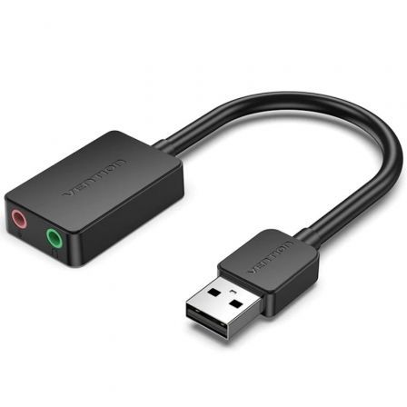 Tarjeta de Sonido Vention CDYB0/ 2.1/ Negro Tarjeta de Sonido Vention CDYB0/ 2.1/ Negro