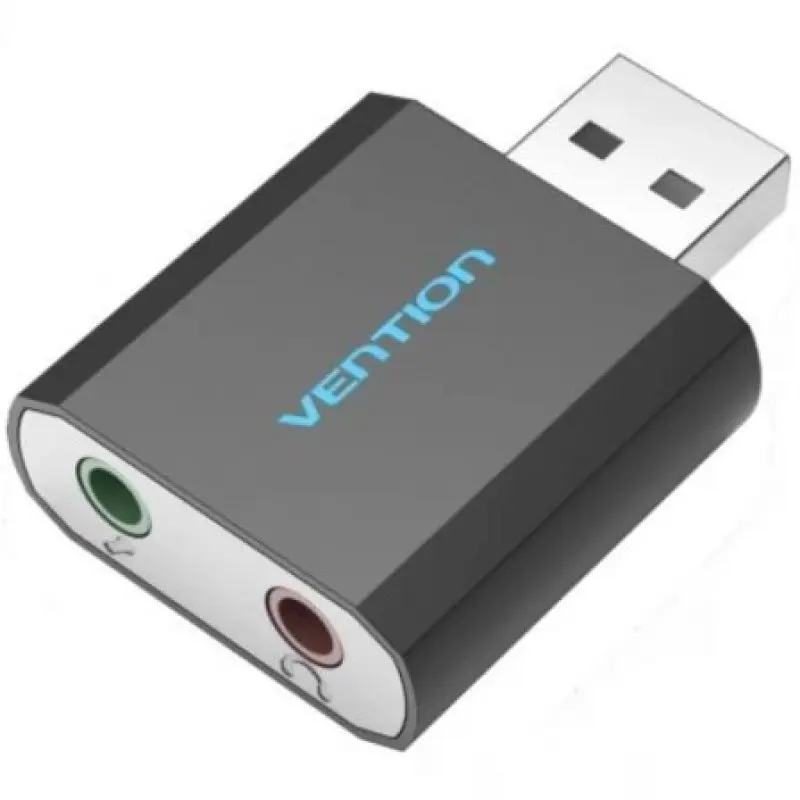 Tarjeta de Sonido Vention VAB-S17-B/ 2.1/ Negro Tarjeta de Sonido Vention VAB-S17-B/ 2.1/ Negro