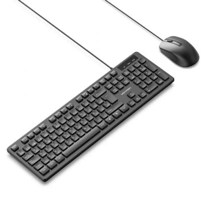 Teclado y Ratón Vention Combo KTCB0-ES/ Negro Teclado y Ratón Vention Combo KTCB0-ES/ Negro