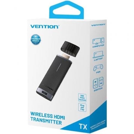 Adaptador/Transmisor de vídeo inalámbrico HDMI Vention ADCB0-TX Adaptador/Transmisor de vídeo inalámbrico HDMI Vention ADCB0-TX