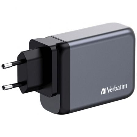Cargador de Pared Universal Verbatim GNC-100/ 3xUSB Tipo-C/ 1xUSB/ 100W Cargador de Pared Universal Verbatim GNC-100/ 3xUSB Tipo-C/ 1xUSB/ 100W