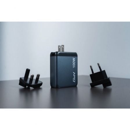 Cargador de Pared Universal Verbatim GNC-100/ 3xUSB Tipo-C/ 1xUSB/ 100W Cargador de Pared Universal Verbatim GNC-100/ 3xUSB Tipo-C/ 1xUSB/ 100W