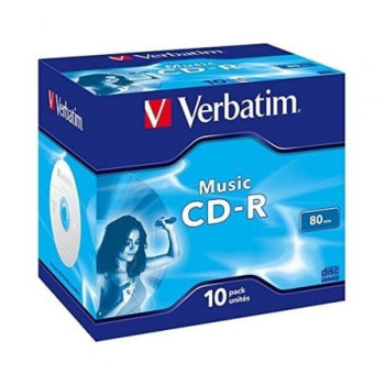 CD-R Verbatim Music 16X/ Caja-10uds CD-R Verbatim Music 16X/ Caja-10uds