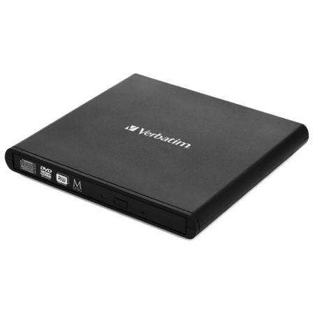 Grabadora Externa CD/DVD Verbatim Slimline 98938 Grabadora Externa CD/DVD Verbatim Slimline 98938