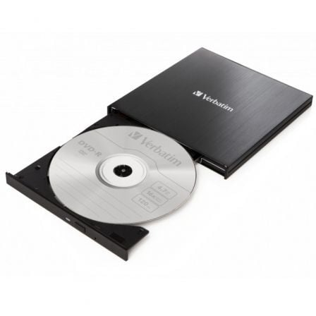 Grabadora Externa CD/DVD Verbartim 43886 conexión USB Tipo-C Grabadora Externa CD/DVD Verbartim 43886 conexión USB Tipo-C