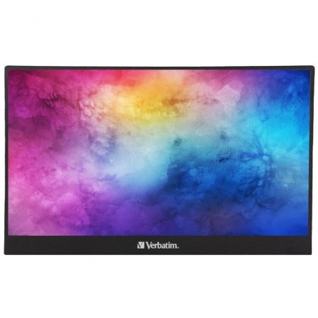 Monitor Portátil Verbatim PM-14 14'/ Full HD/ Multimedia/ Negro Monitor Portátil Verbatim PM-14 14'/ Full HD/ Multimedia/ Negro