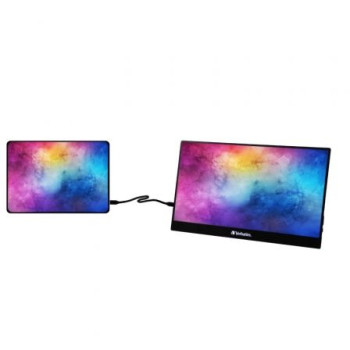 Monitor Portátil Verbatim PM-14 14'/ Full HD/ Multimedia/ Negro Monitor Portátil Verbatim PM-14 14'/ Full HD/ Multimedia/ Negro
